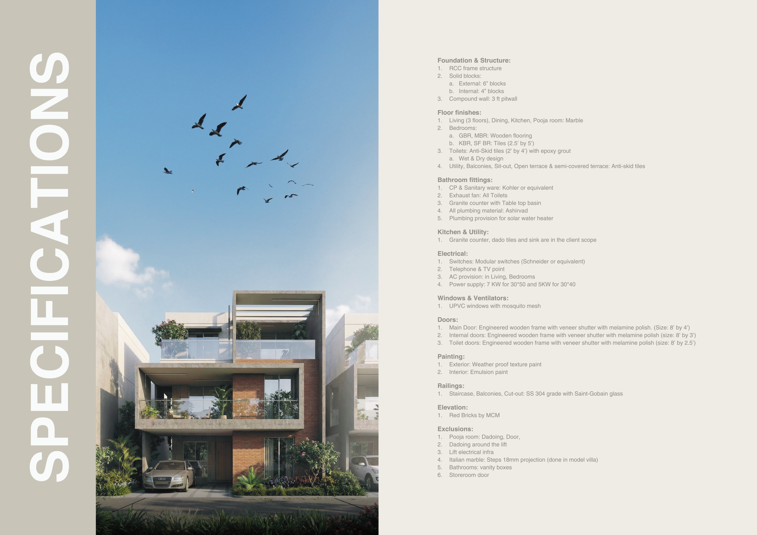 Specifications